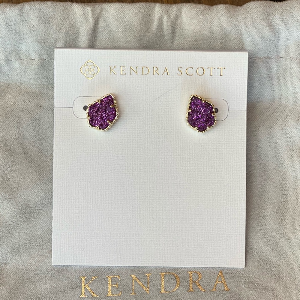 Kendra Scott- Tessa gold stud earrings